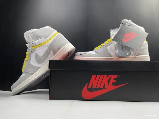 Kick Theory Jordan Smoke CW6576-100 Switch 1 High Air Light 0814